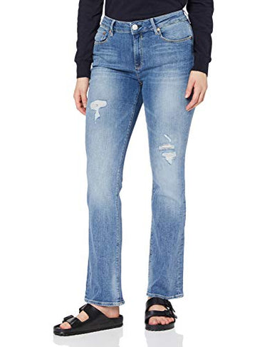 Herrlicher Women's Super G Boot Denim Stretch Jeans, Blend Destroy 714, W31/L32 on Sale
